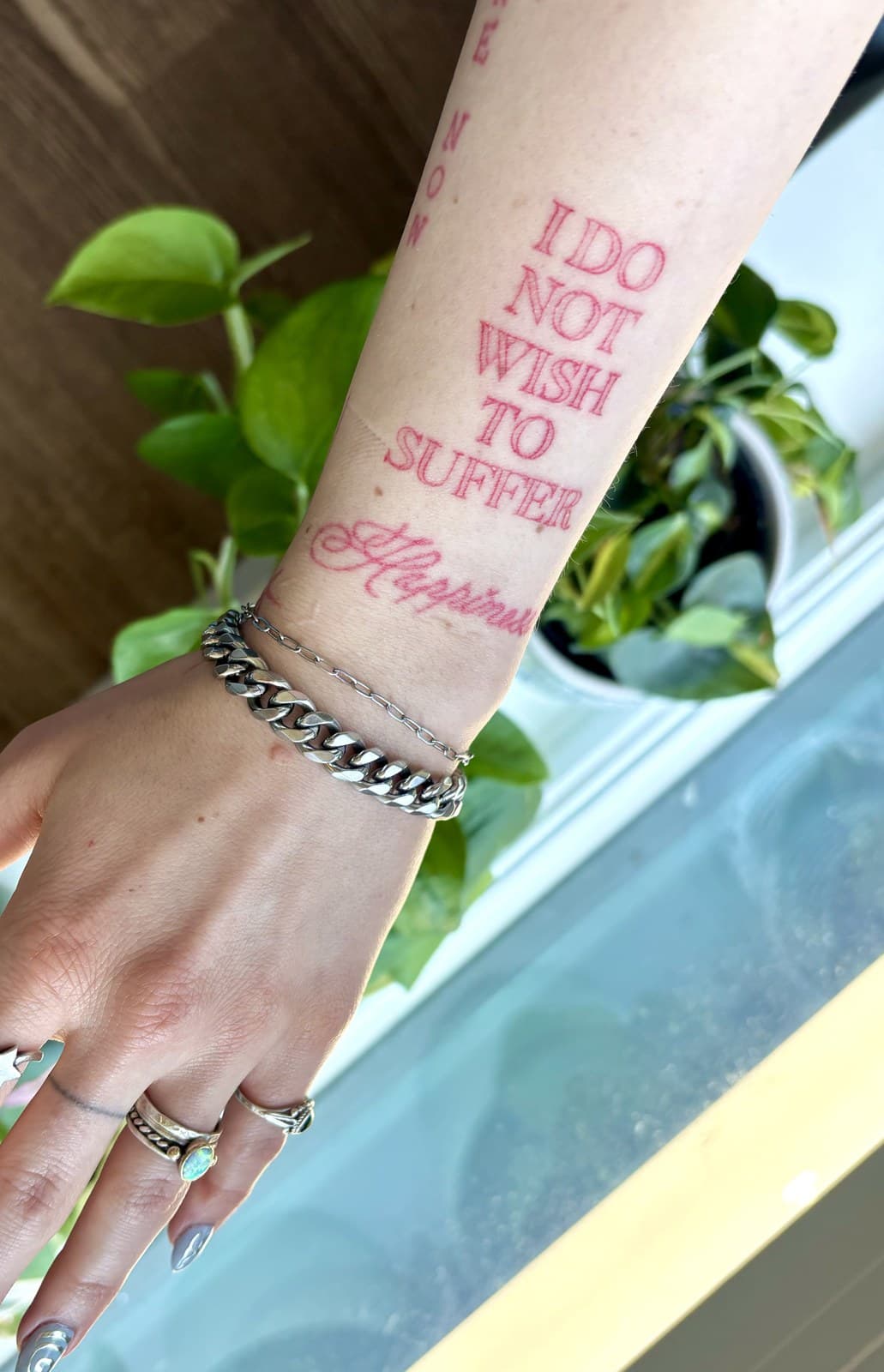 do not wish to suffer tattoo by Taetyn Panagos