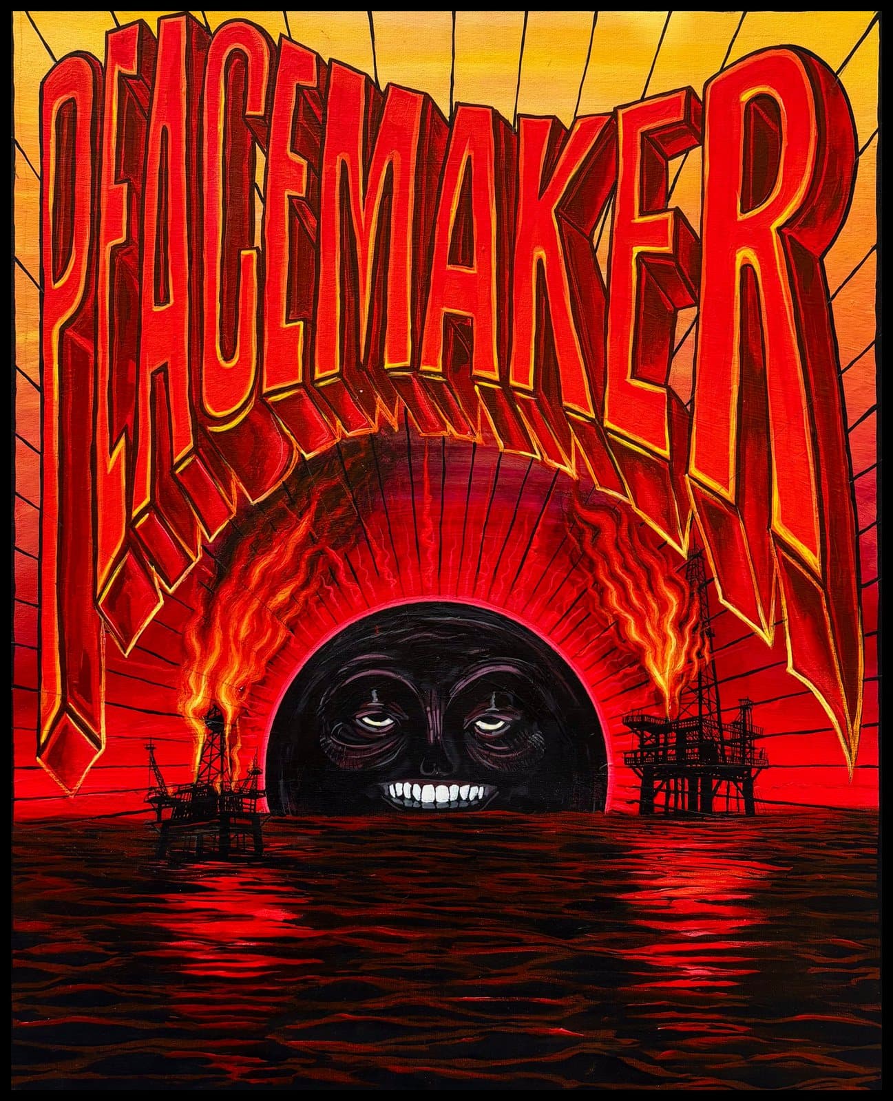 Peacemaker, acrylic on canvas