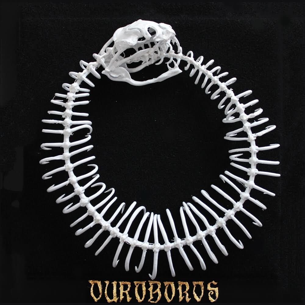 Ouroboros, sculpture, mixed media